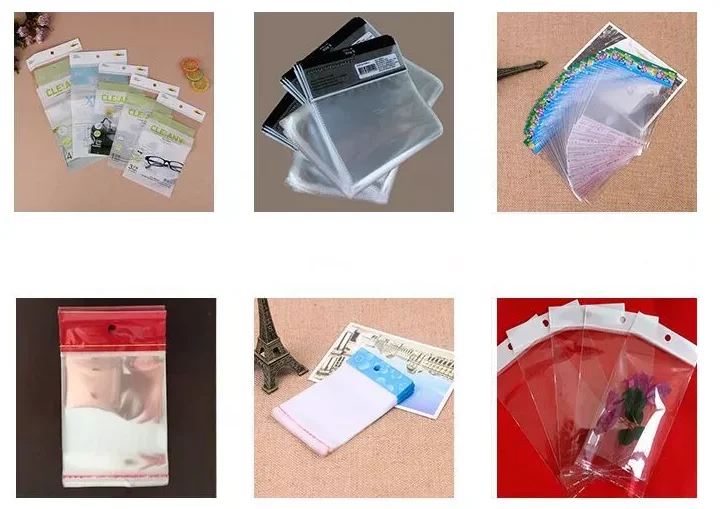 PP5 Plastic Packaging Bag Transparent Socks Accessories Zip Lock