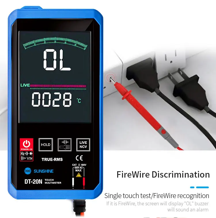 NEWEST SUNSHINE DT-20N touch control  Multimeter