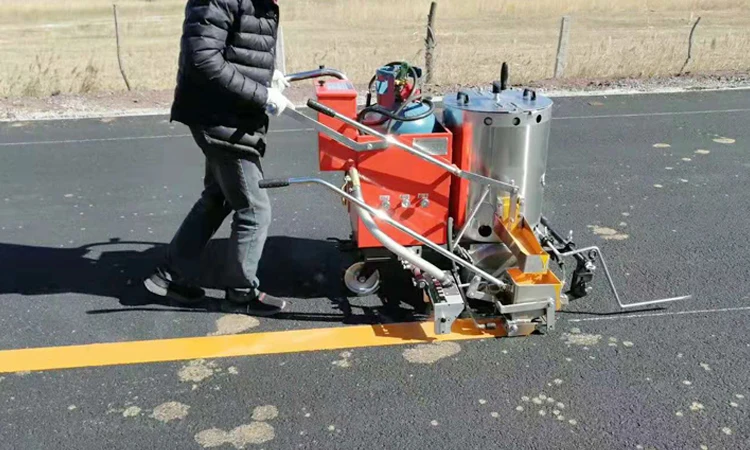 road line marking machine