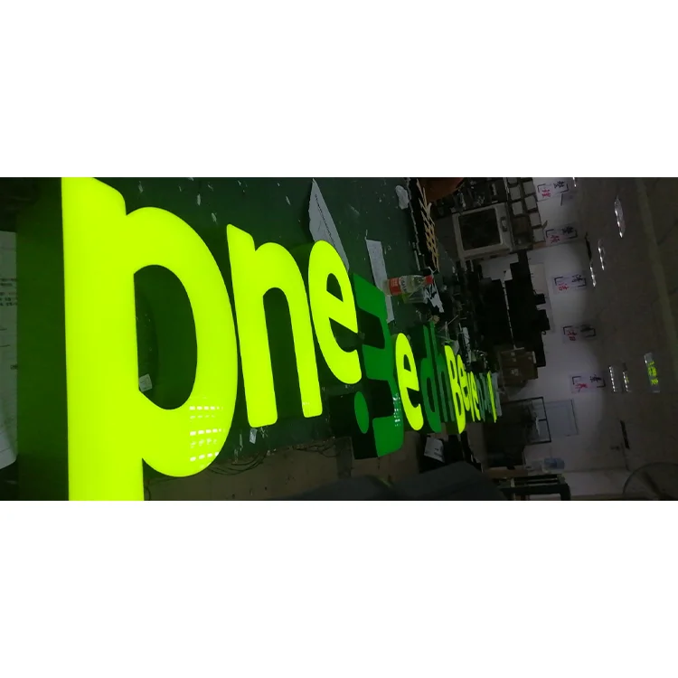 Building One Pharmacy Sign Board Led Display Sign