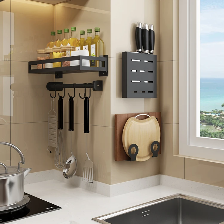 201 Stainless Steel Wall Mounted Kitchen Dish Display Rack Kitchen