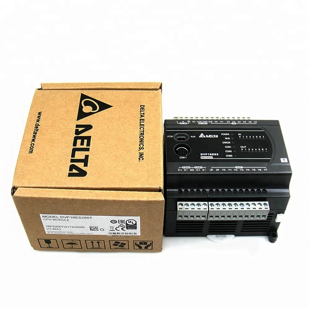 臺達dvp-es2系列plc dvp16es200r/16es200t可編程邏輯控制器