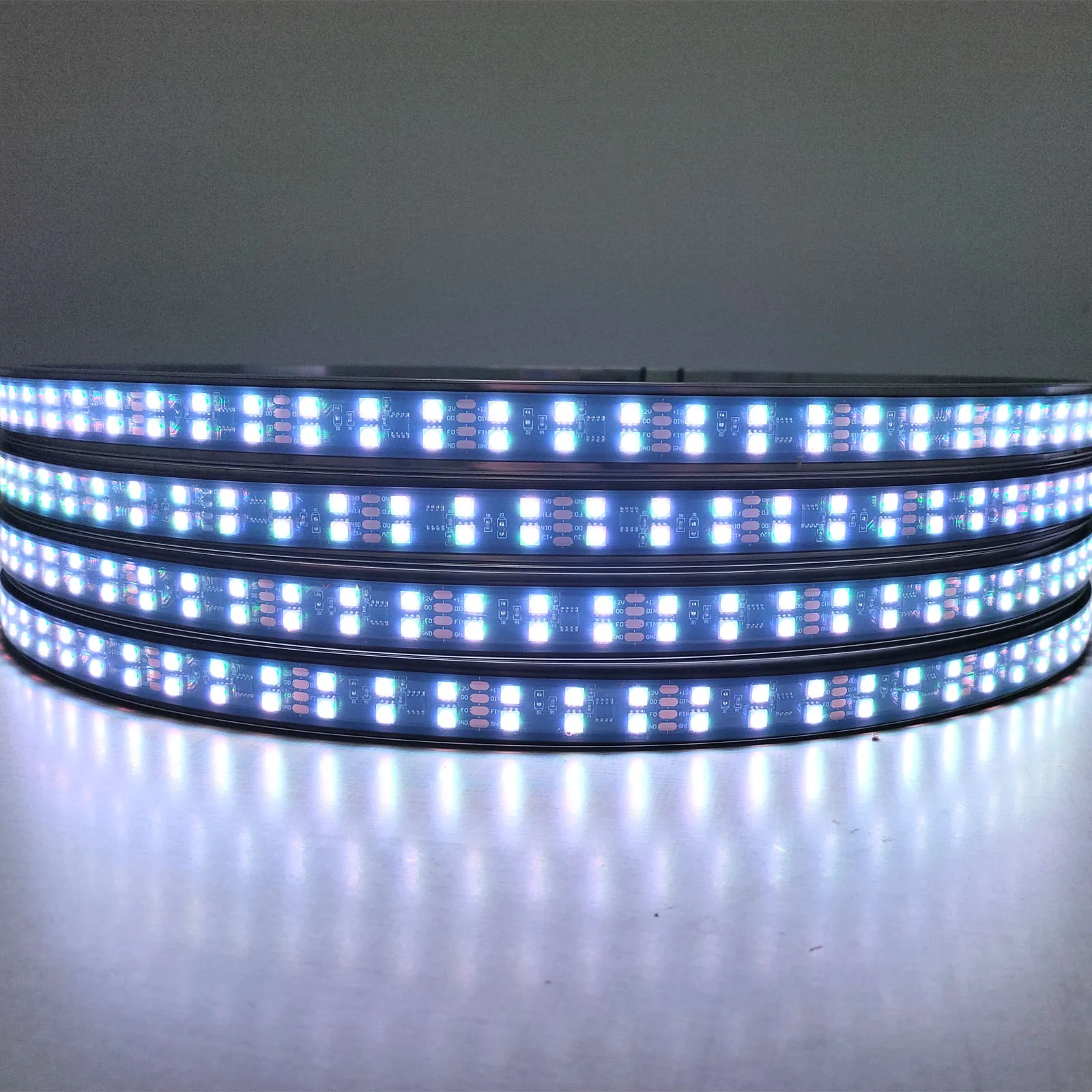 Kingshowstar Double Row Dream Color Wheel Lighting Kit Multicolor