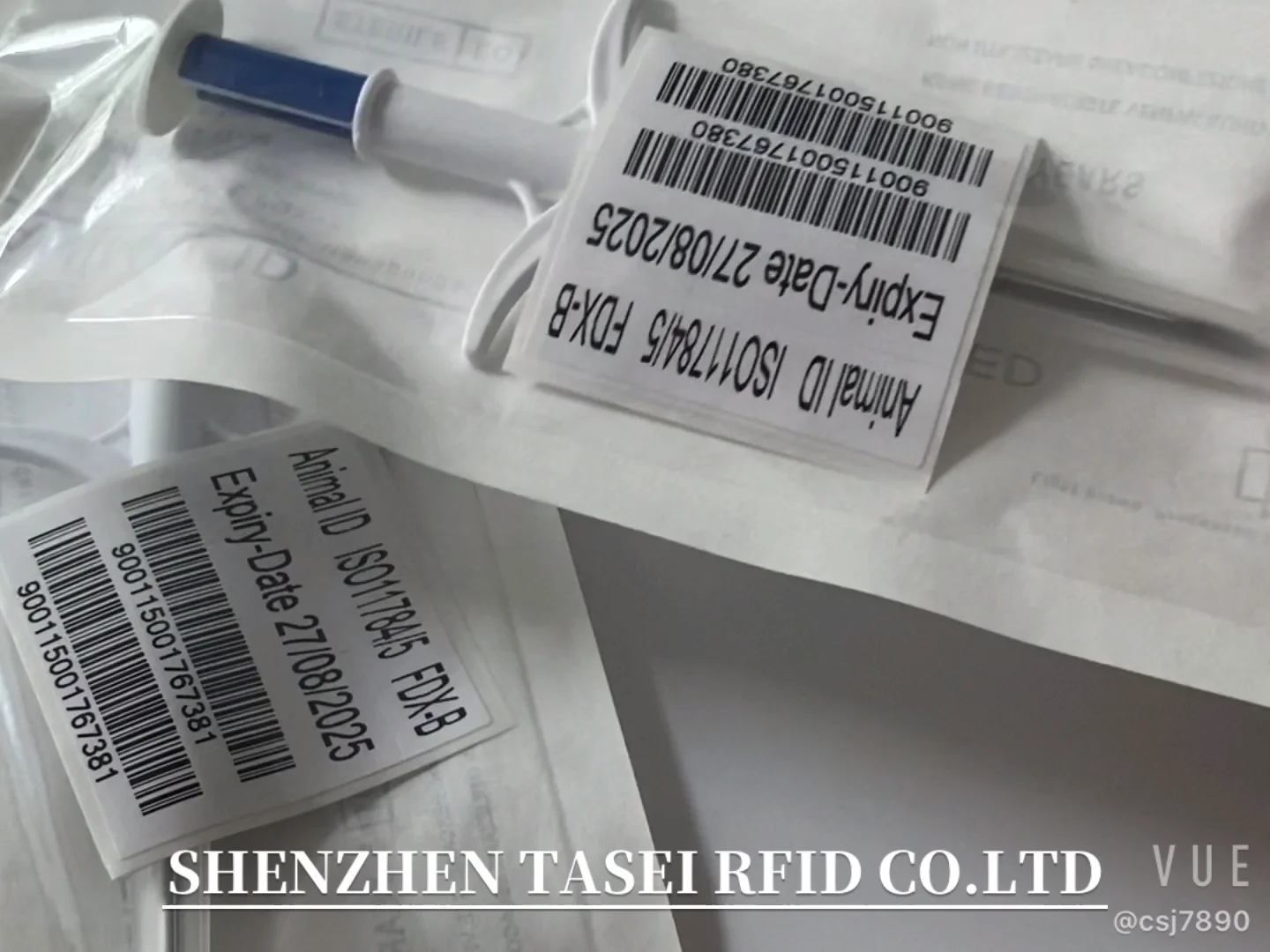 Implanted Bioglass 134.2khz Hdx Fdx-b Rfid Microchips Animal Id Tag ...