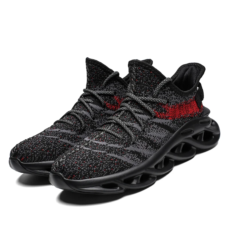 Men Fashion Low Sneakers Casual shoes walking shoes Chaussures Homme Zapatillas Hombre Fly Knitt Fashion Sneakers For Men Women