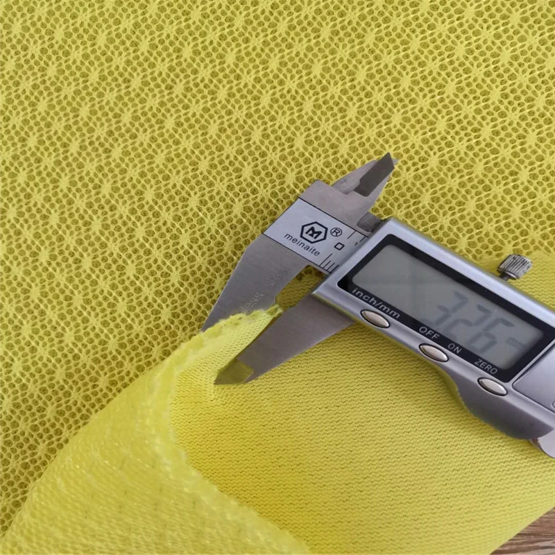 New design polyester sandwich spacer mesh fabric