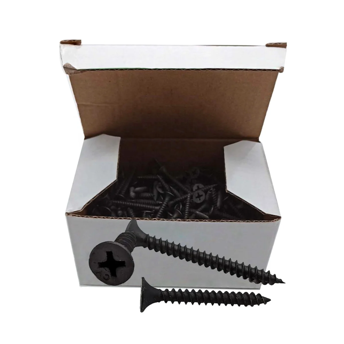 
Metric M3 Bugle Head Coarse Thread Dry Wall Self Tapping Grey Black Phosphated Gypsum Metal Drywall Screw 