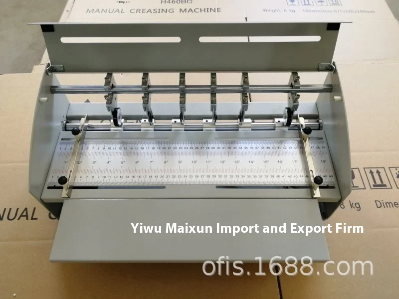 H500 Electric Creasing Machine Multifunctional Paper Trimmer with Dotted & Solid Line Creasing & Cutting Functions