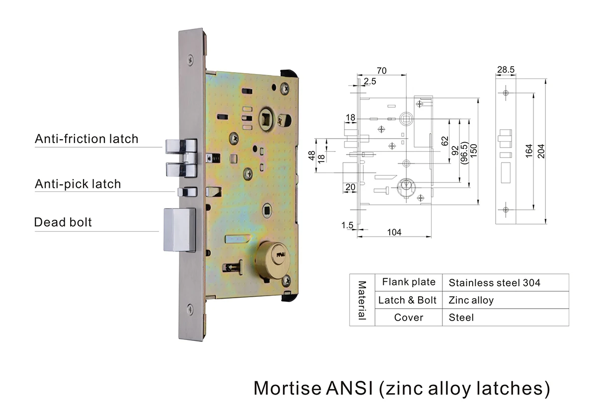 Electronic Hotel Door Locks