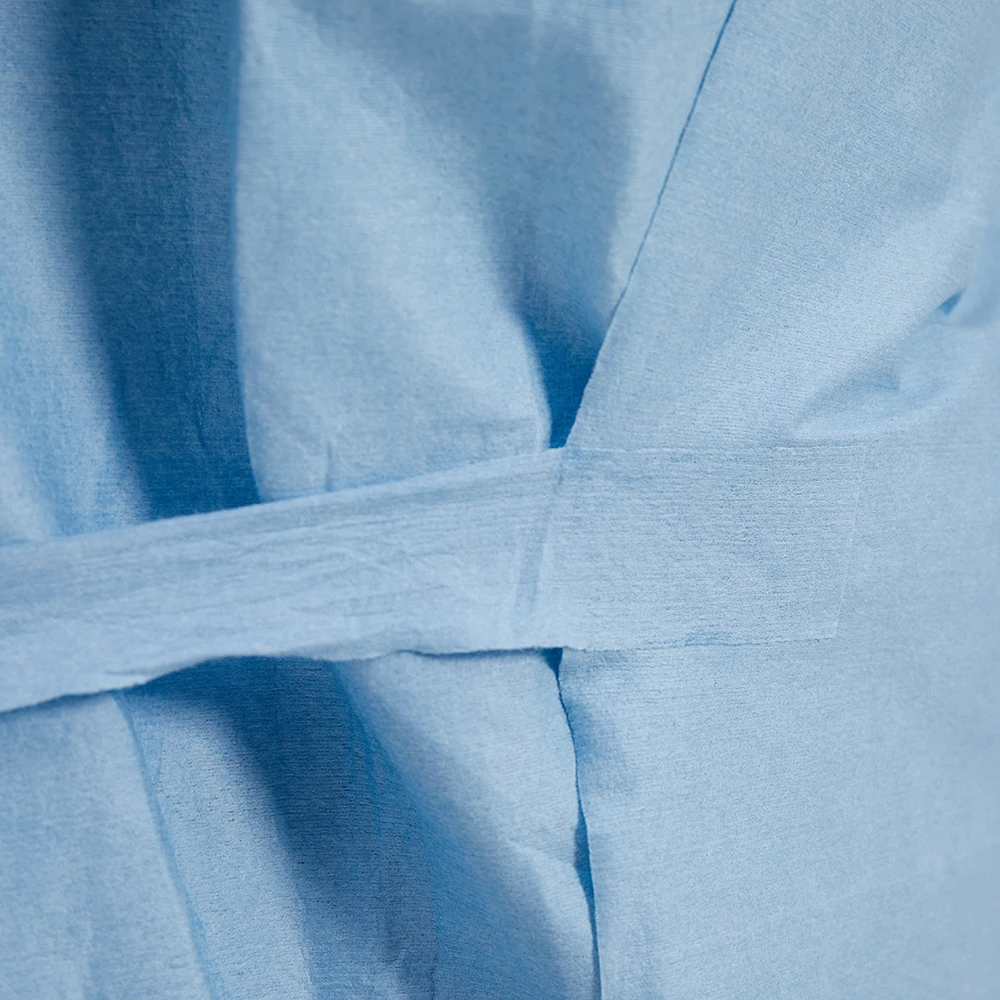 Spunlace non-woven fabric Sterile Disposable Surgical Gown SMMS PE PPE Gown - KingCare | KingCare.net