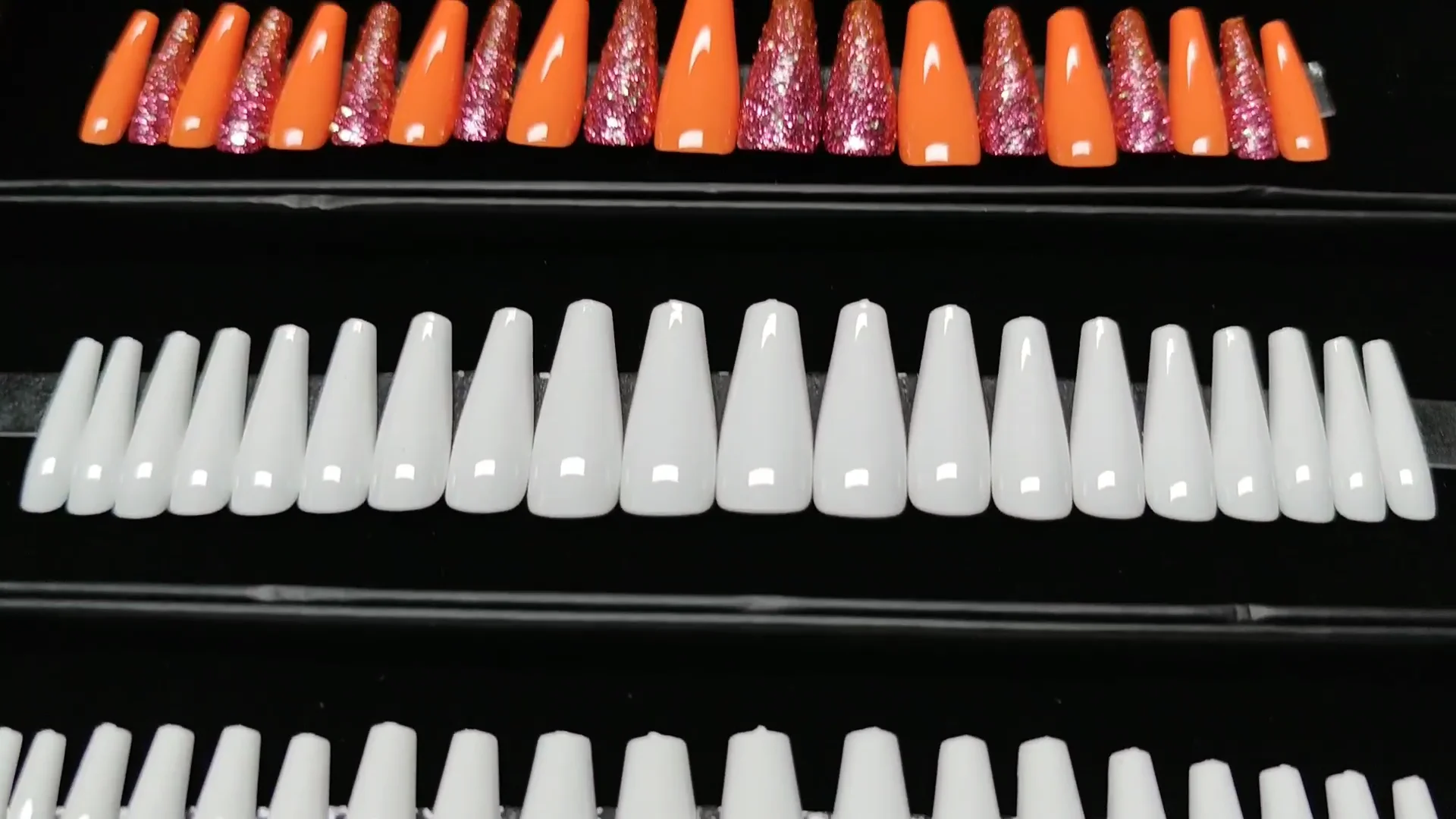 Customized Crystal Press On Nails Custom Press On Nail Vendors