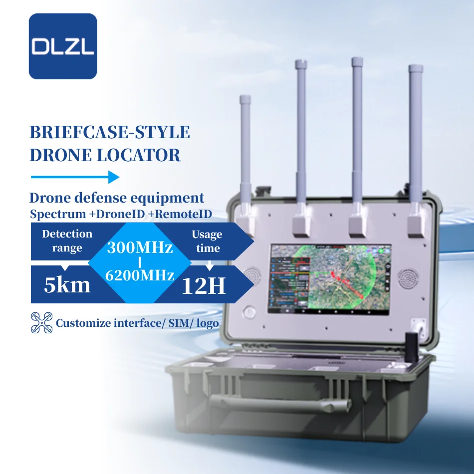 UAV Positioning Equipment with 10km Detection Range Defense Drone ...