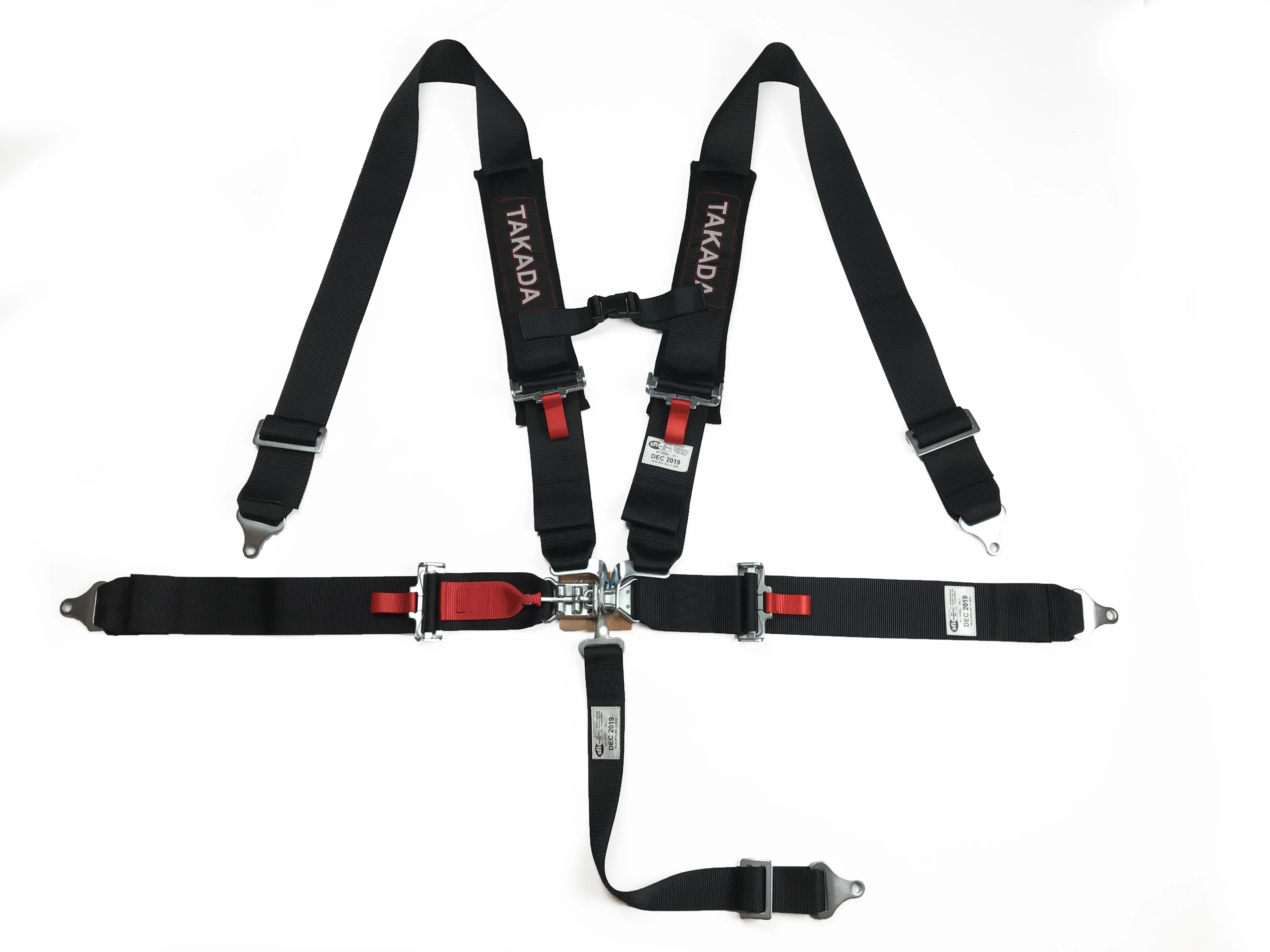 贸易和供应商的中国产品 sfi 16.1 闩环链接 3英寸 5 点卡丁车安全带