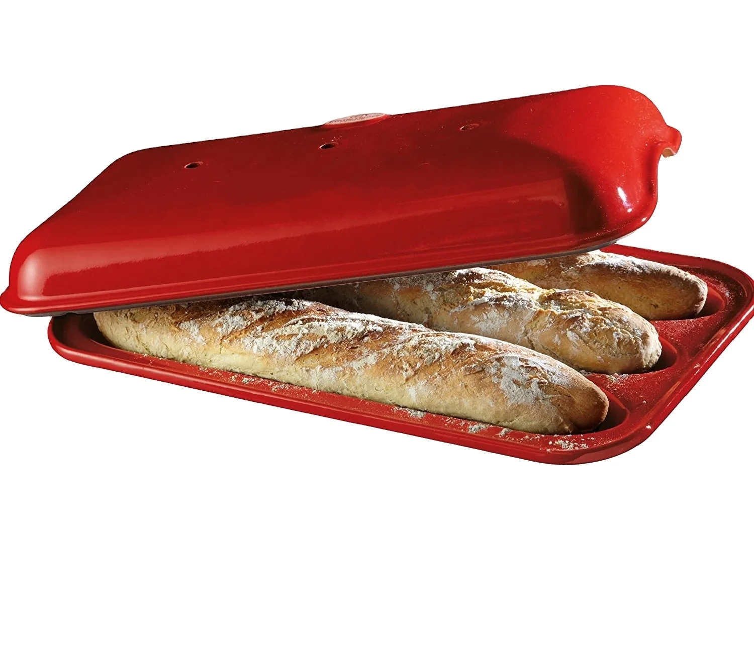 Baguette Baker with Lid Baguette Pan French Bread  Baking Set Bakeware  Pans for Cake Baking Pan Bakeware factory