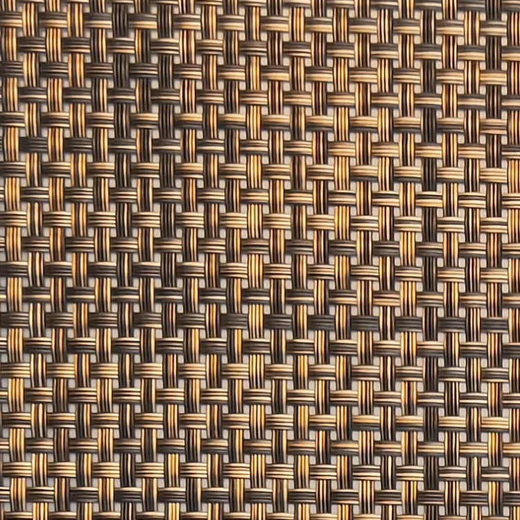 Factory Supplier Stocked Pvc Table Mat Rectangle Woven Placemats Sets