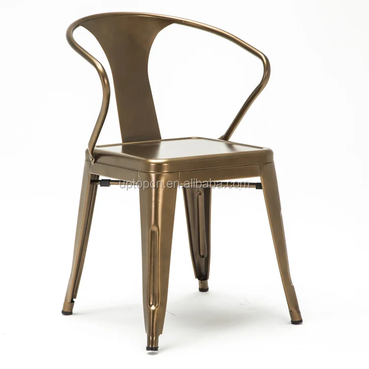 product-Uptop Furnishings-Colorful metal dining chair for restaurant-img-7