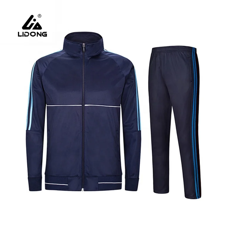 plain blue tracksuit