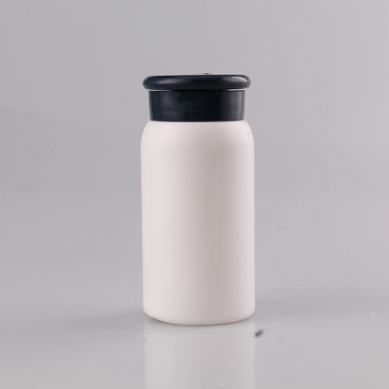 Customized 80ml Empty Hdpe Plastic Powder Bottles Plastic Bottle Container 200g Talcum Powder