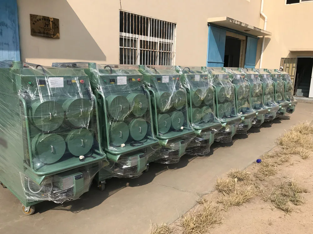 Customized Warehouse 400 000btu Diesel Heater Waste Oil Heater With Air