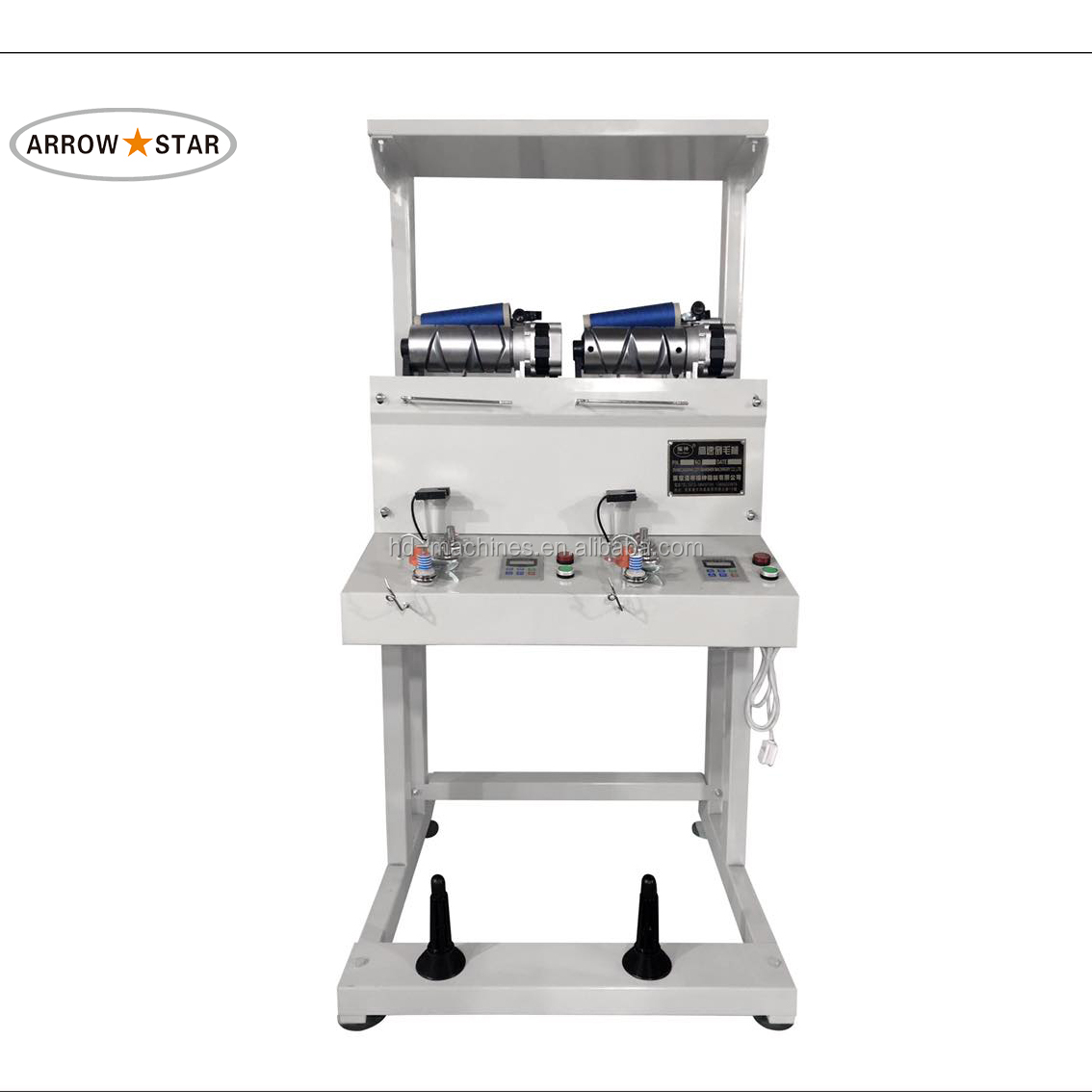 2 Heads Yarn Rewinder Machine Thread Rewinding Yarn Winding Machine