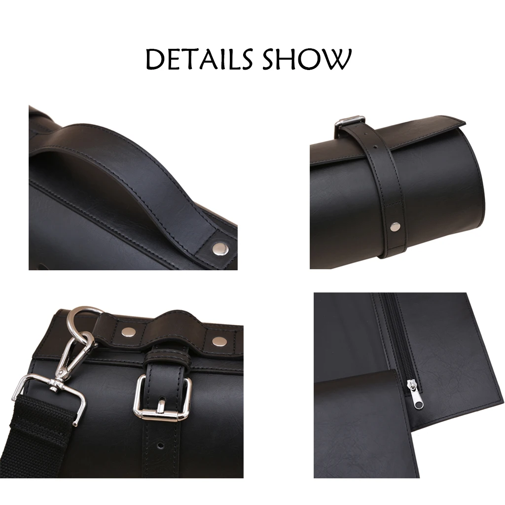 Handmade Professional Leather Knife Roll Kitchen Knife Tool Bag Hunter Pro Scratch Proof Travel