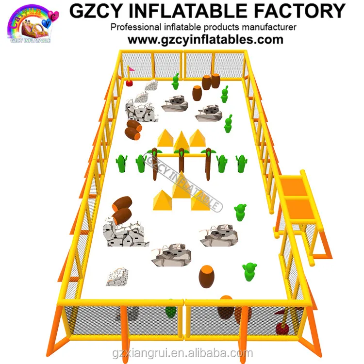 Desert Theme Bunker For Paintball,Inflatable Bunkers Rental Buy