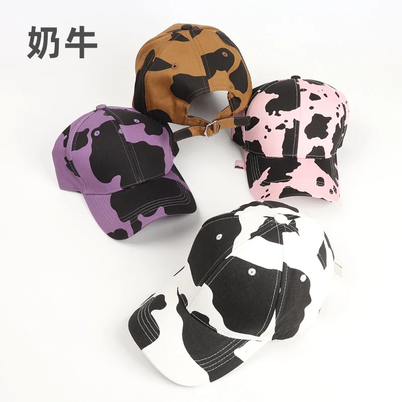 European And American New Leopard Print Baseball Cap Outdoor Men And