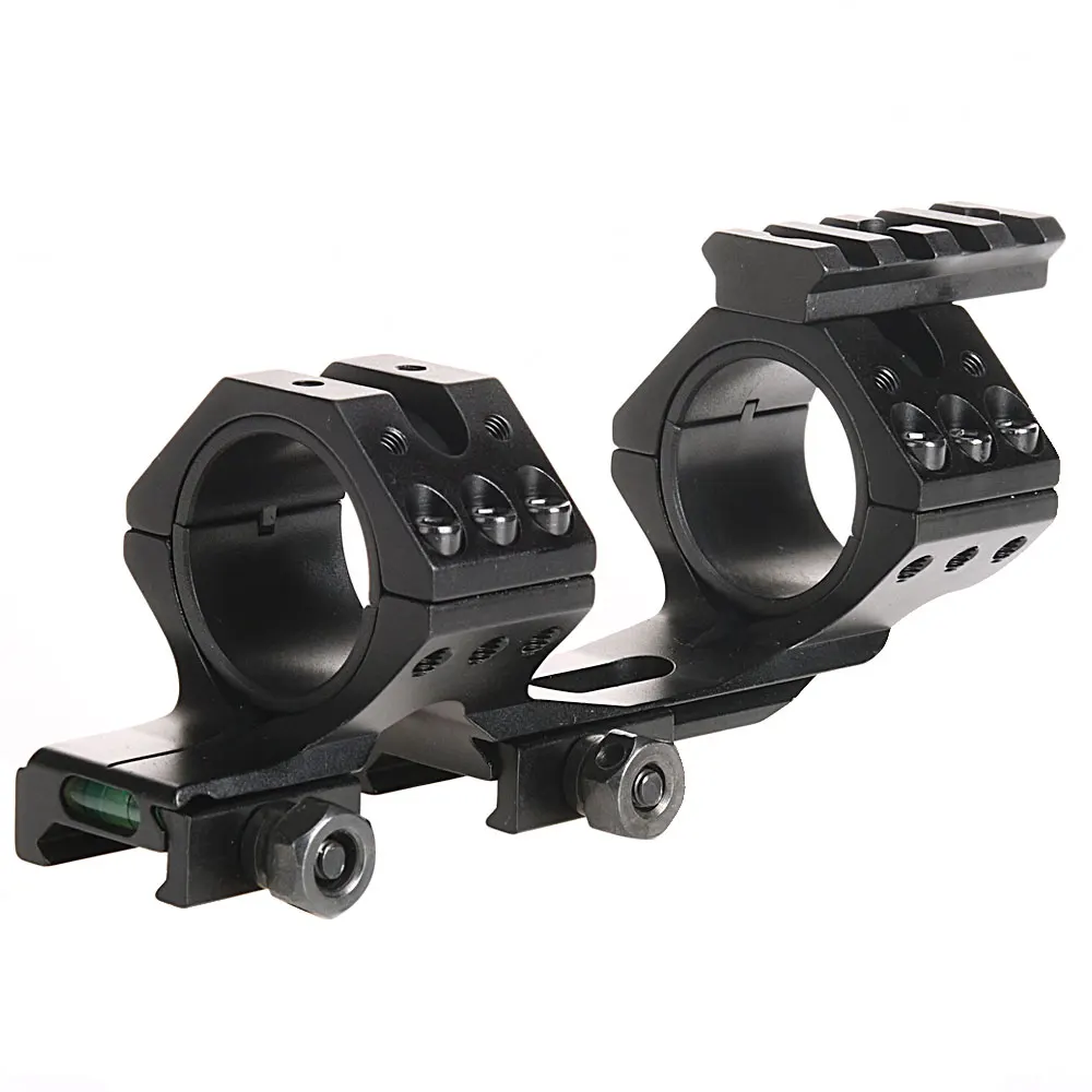 Universal 35mm 34mm 30mm One Piece Scope Mount Hunting Tactical Scope Rings Bubble Level 20mm