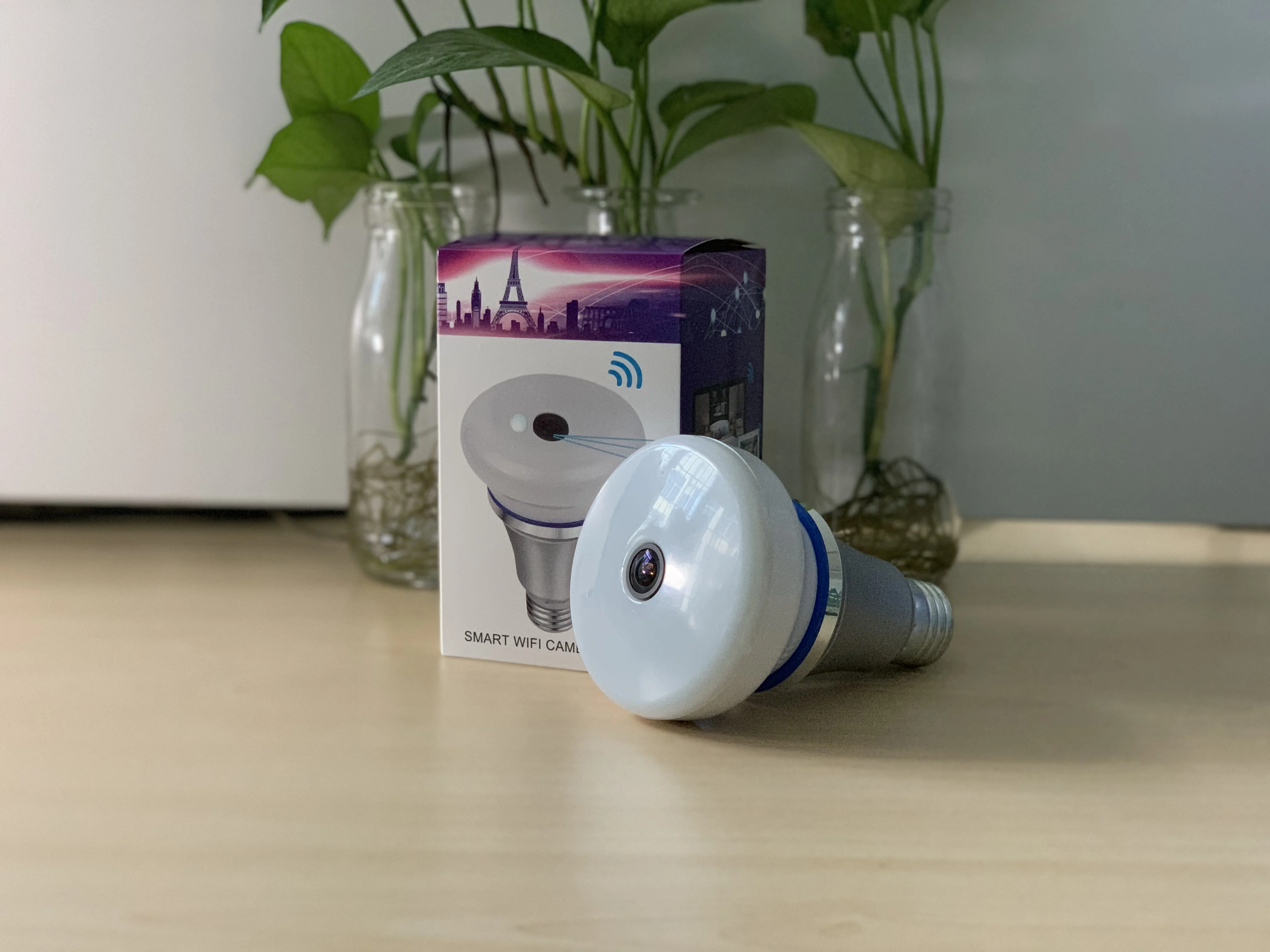 Hidden Camera Led Bulb Spy Bulb Fisheye Camera Led Light Bulb For