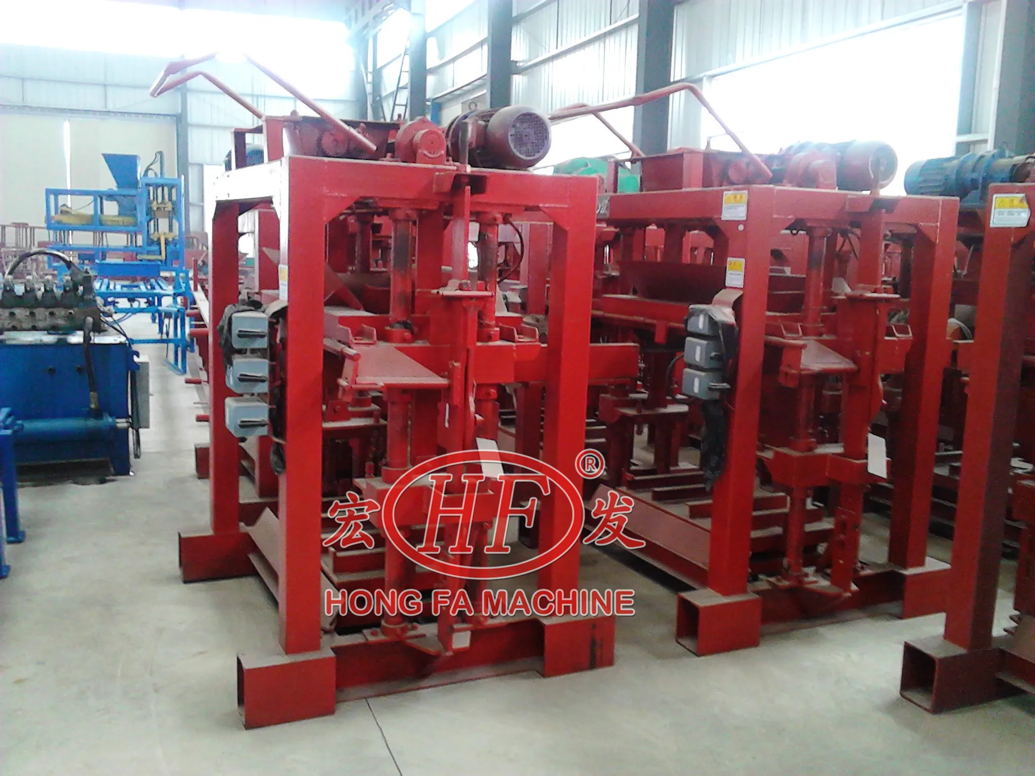 Professional Manual Concrete cement hollow block brick making machine price list