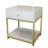 Multiple Use Hotel Bedroom Furniture Studying Night Table With Wood Locker