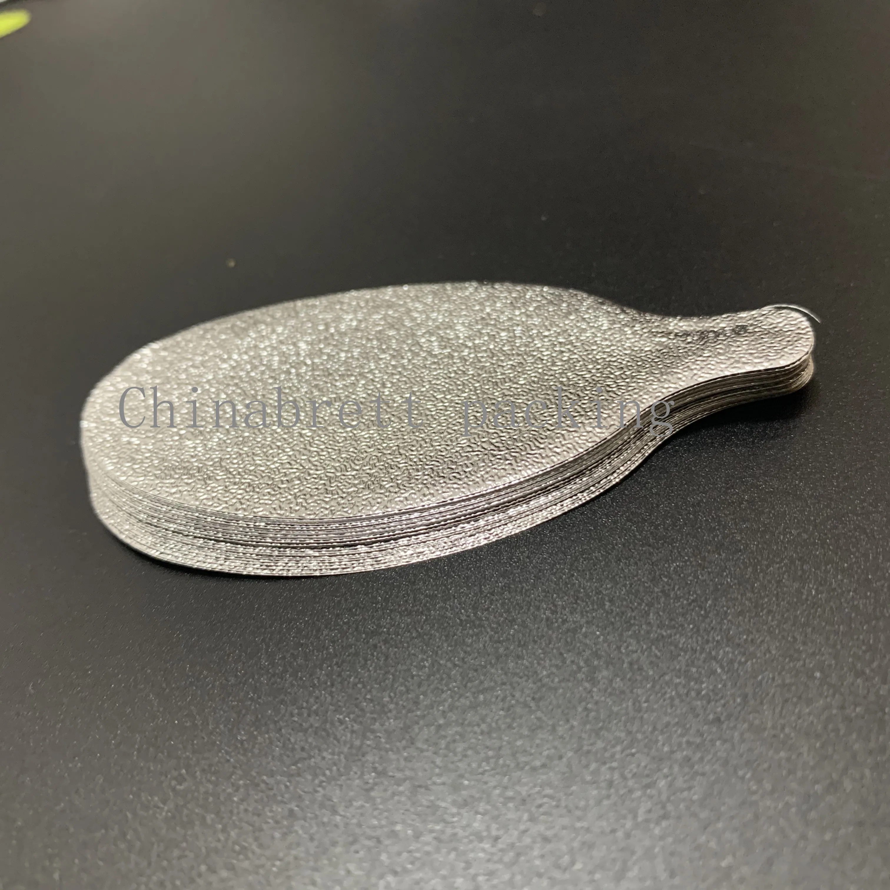 Hot selling customize thick aluminum foil film metallized film for mini honey spoon