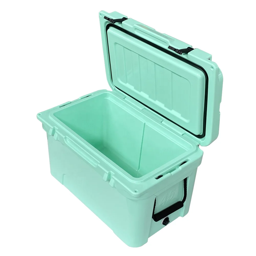 45qt Outdoor Plastic Rotomolding Fishing Ice Cooler Box Cheap Hunting