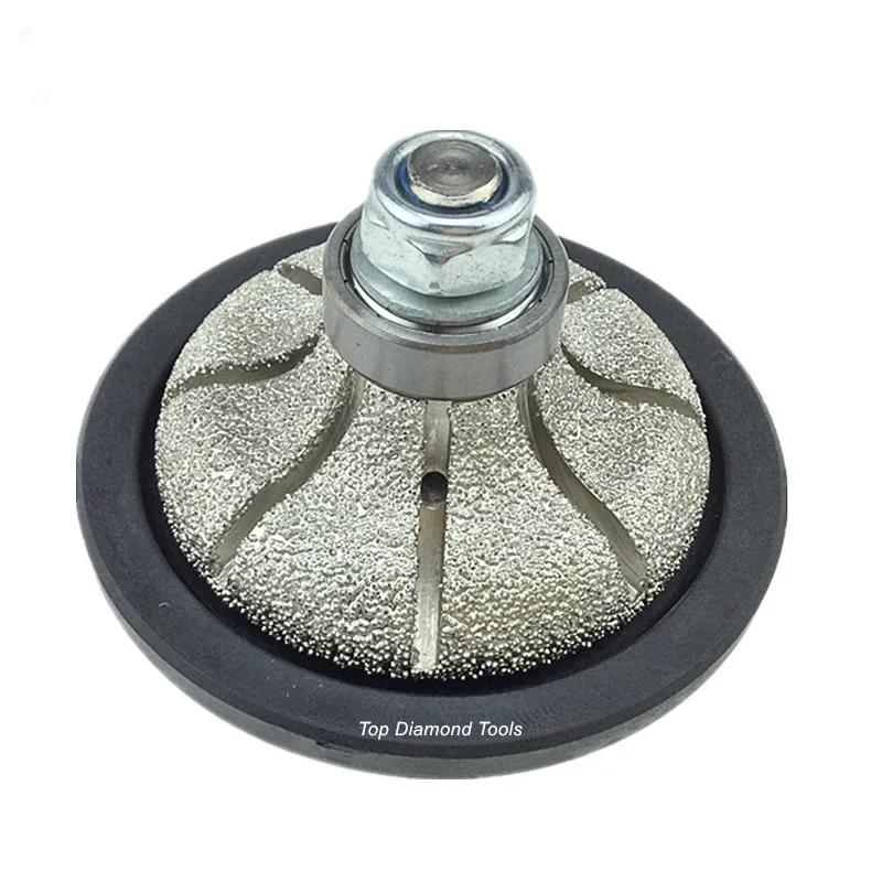3/4" 1 1/4" 1 1/2" Full bullnose Diamond Router Bit Granite Marble Glass grinder 