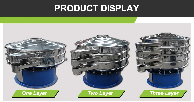 Chinese Multilayer Carbon Steel Electric Mechanical Rice Bran Vibration Separator Equipment