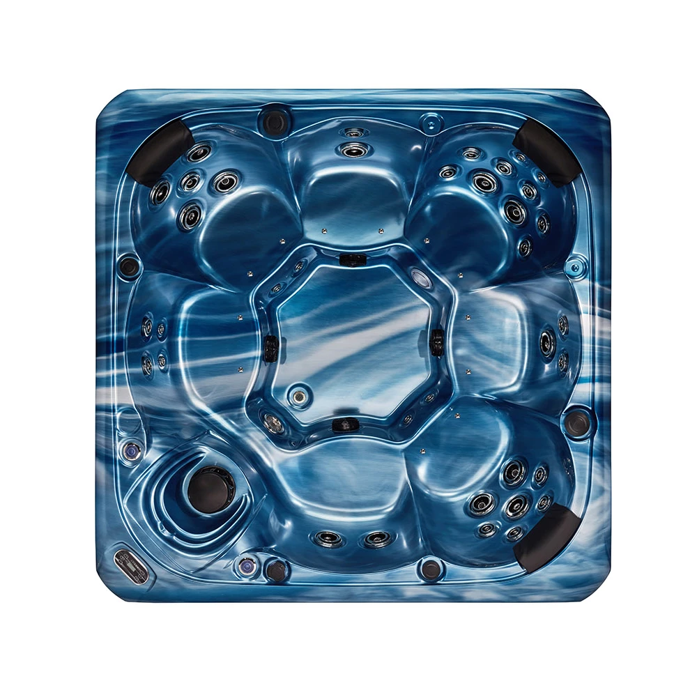 Oversize Jaccuzzi For 7 People Luxury Freestanding Hot Tub Hot Sales