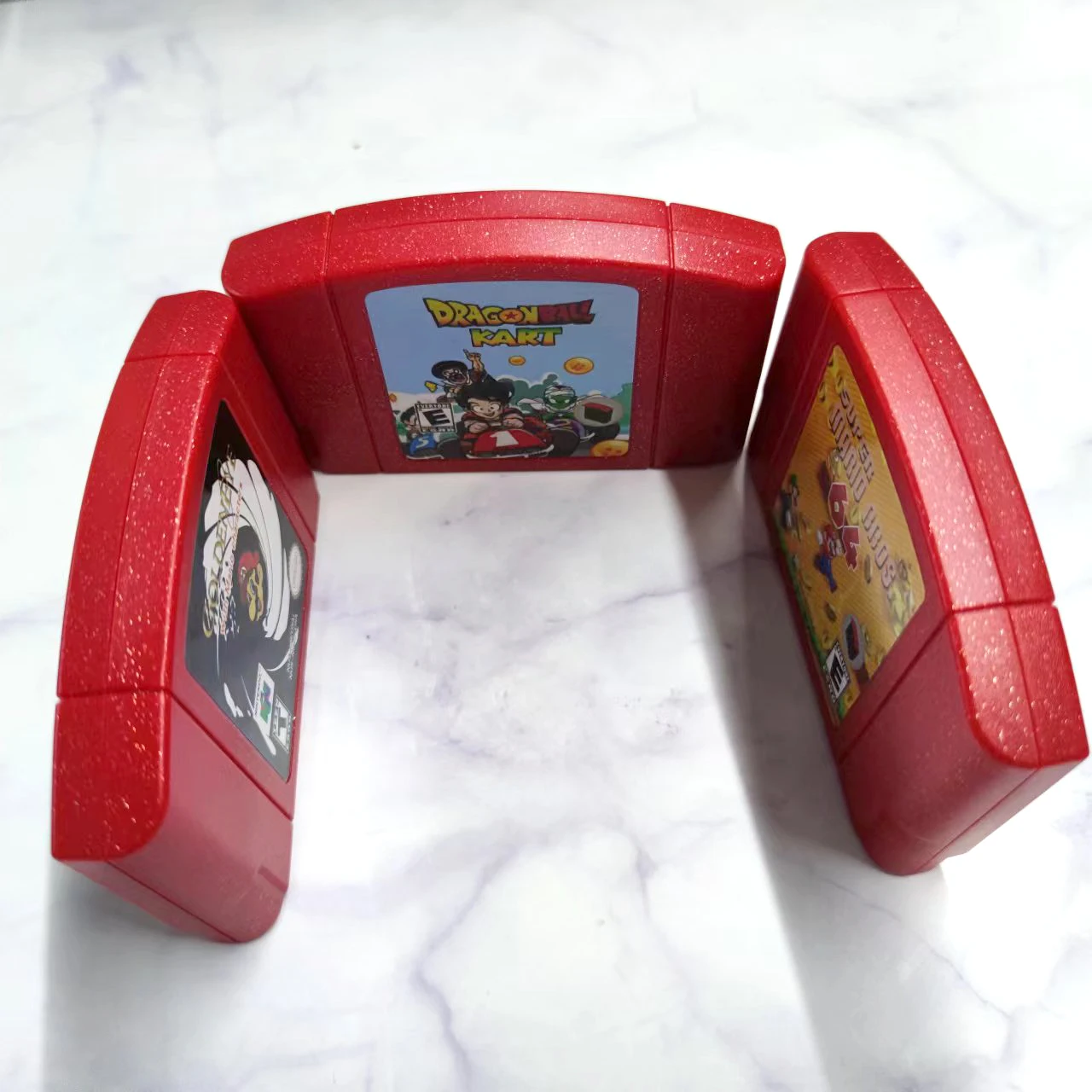 Red Shell Super Mario Bros 64 Dragonball Z Kart N64 Goleneye With Mario