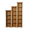 Solid wood CD rack three combination bookshelf study furniture children's bookshelf