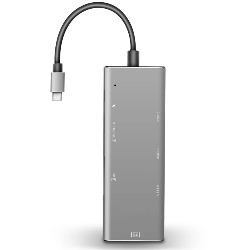 7 in 1 usb-c 3.0 hub laptop stand with usb 3.1 type c 7 ports hubs for macbook pro