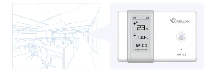 433MHz Air Pressure LoRa Sensor for Office - ANKUX.COM