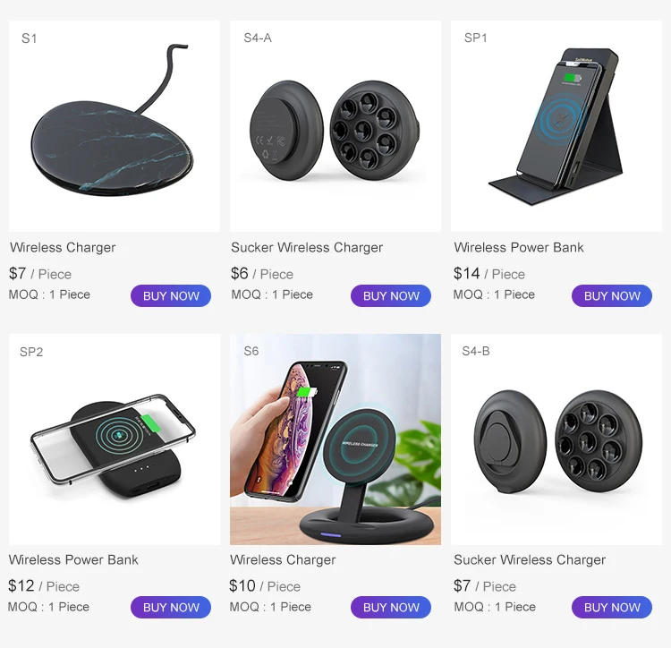 Most popular product ce rohs fcc portable fast charging universal wireless charger 8000mAh power bank pad for mobile phone - ANKUX.COM