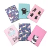 cute animal cartoon passport visa cover holder for girls