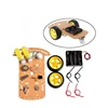 Tracking Motor Smart Robot Car Chassis Kit Speed Encoder Battery Box 2WD Ultrasonic module For UNO R3 MEGA kit