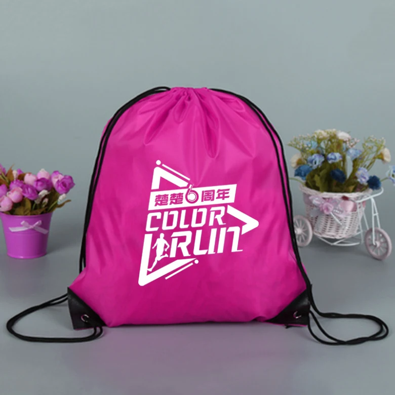 Custom Logo Printed Promotional String Drawstring Bag Buy String