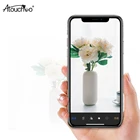 Atouchbo iphone 11 プロ 7 8 プラス XS 最大 XR 100D フルカバレッジクリア防爆強化ガラスフィルムスクリーンプロテクター
