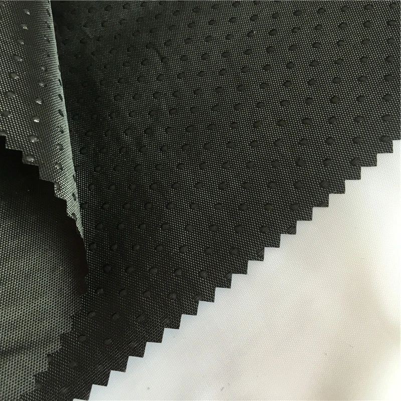 Anti Slip Grip Pvc Dots Printing Material Non Slip Fabric Polyester Oxford Coating Nonslip