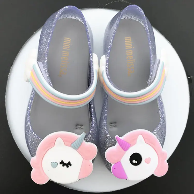 
Children jelly flat princess cute sandals summer soft jelly shoes for kids girls fashion fish mouth sandals jieyang shoes 