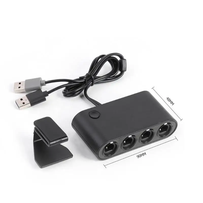 4 Ports Gc Controllers Usb Adapter For Gamecube Controller Adapter Fit For Nintend Switch Wii U Pc Console Buy For Gamecube Controller Adapter For Nintend Switch Adapter For Wii U Pc Console Adapter Product On