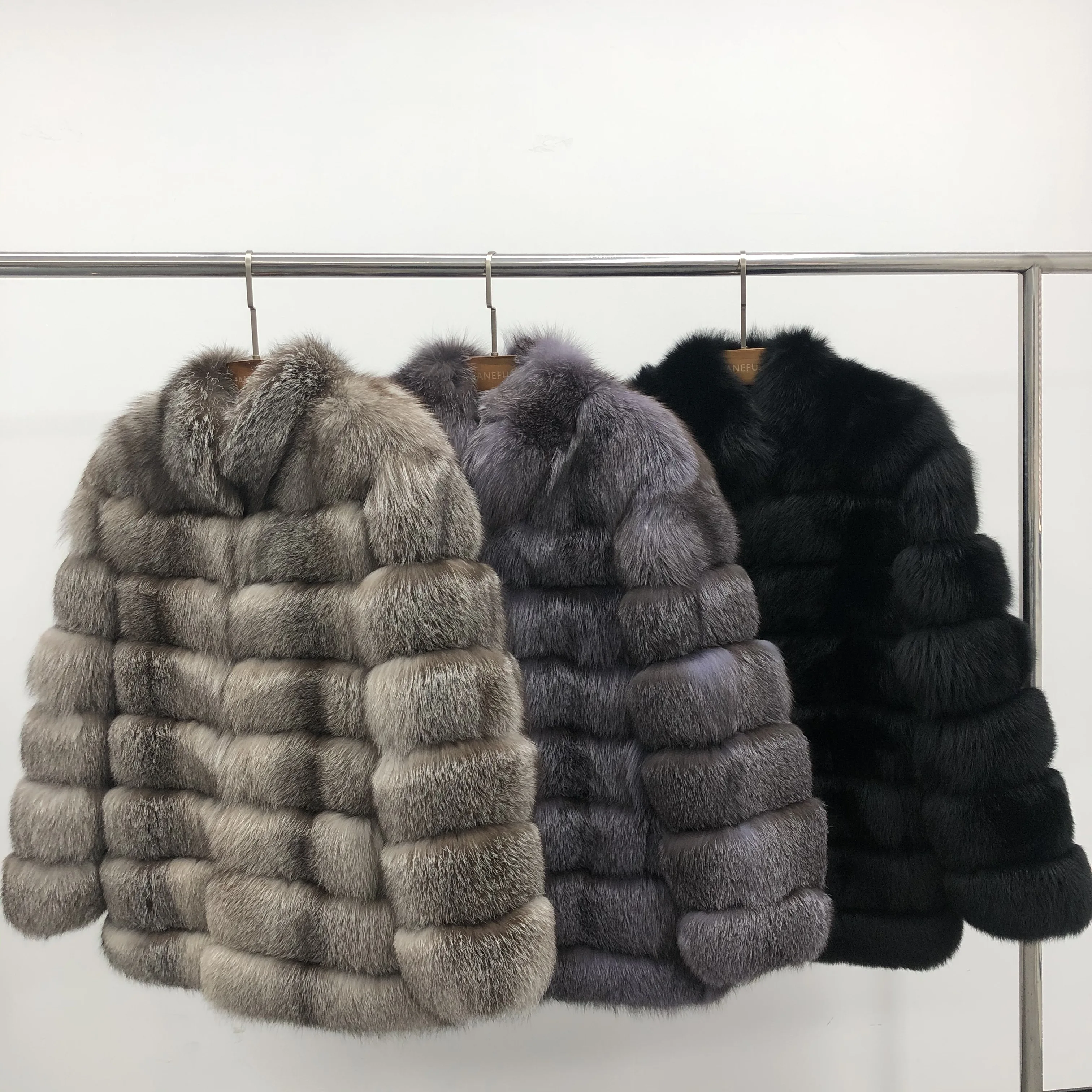 janefur新款时尚男士狐皮大衣冬季厚长款男士狐皮大衣 - buy men fox