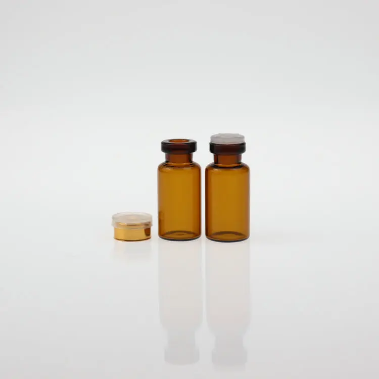 3毫升透明玻璃小瓶药玻璃瓶迷你小玻璃瓶与印刷为药店